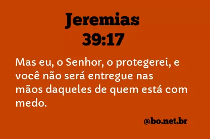 Jeremias 39:17 NTLH