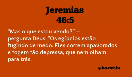 Jeremias 46:5 NTLH