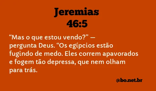 Jeremias 46:5 NTLH