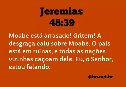 Jeremias 48:39 NTLH