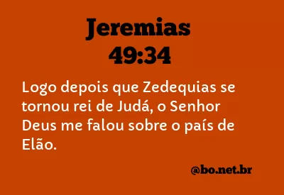 Jeremias 49:34 NTLH