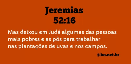 Jeremias 52:16 NTLH