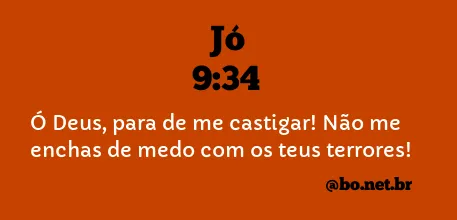 Jó 9:34 NTLH