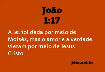 João 1:17 NTLH