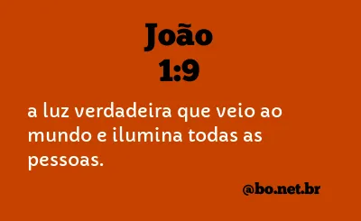 João 1:9 NTLH