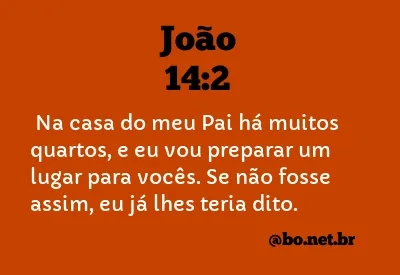 João 14:2 NTLH