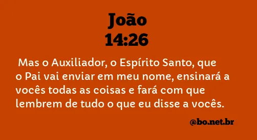 João 14:26 NTLH