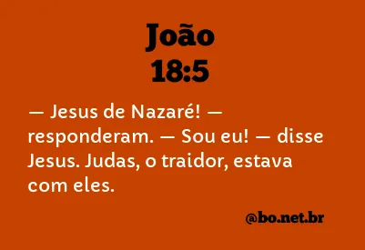 João 18:5 NTLH