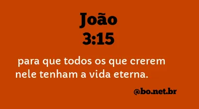 João 3:15 NTLH