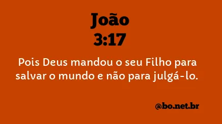 João 3:17 NTLH