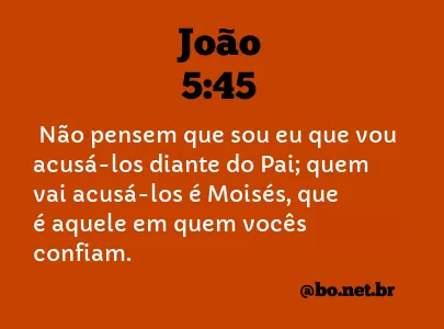 João 5:45 NTLH