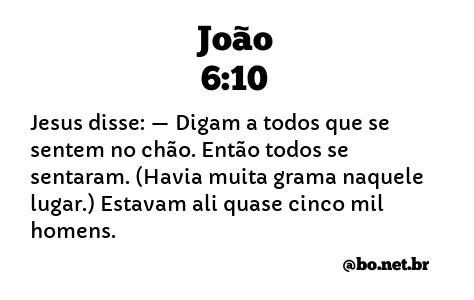 João 6:10 NTLH