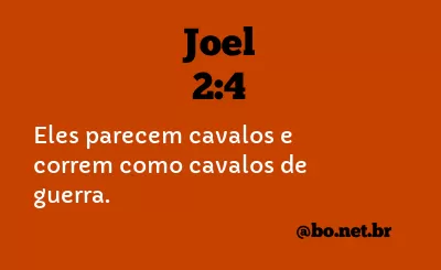 Joel 2:4 NTLH