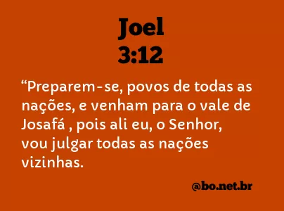 Joel 3:12 NTLH