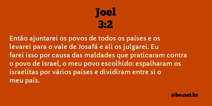 Joel 3:2 NTLH