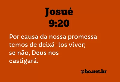 Josué 9:20 NTLH