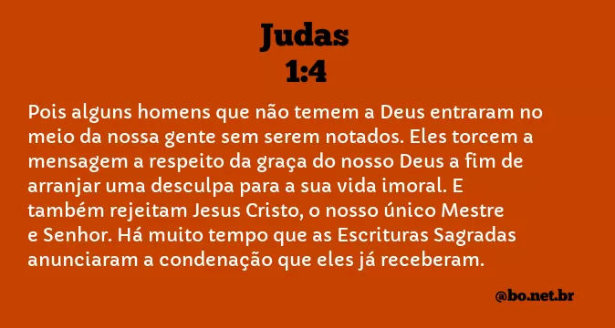 Judas 1:4 NTLH