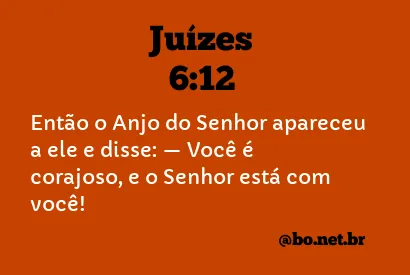 Juízes 6:12 NTLH