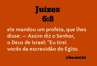 Juízes 6:8 NTLH