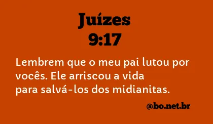 Juízes 9:17 NTLH