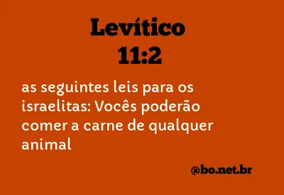 Levítico 11:2 NTLH