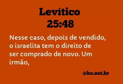 Levítico 25:48 NTLH