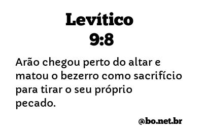Levítico 9:8 NTLH