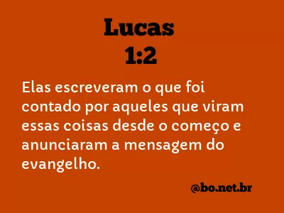 Lucas 1:2 NTLH
