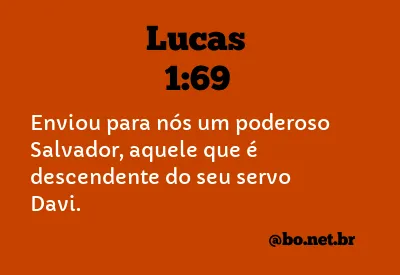 Lucas 1:69 NTLH