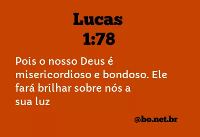 Lucas 1:78 NTLH