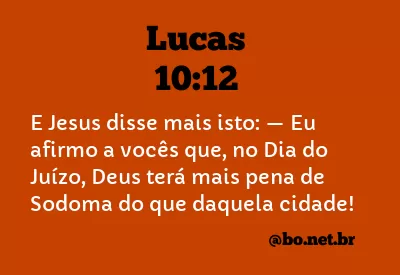 Lucas 10:12 NTLH