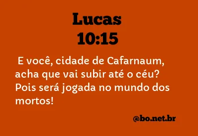 Lucas 10:15 NTLH