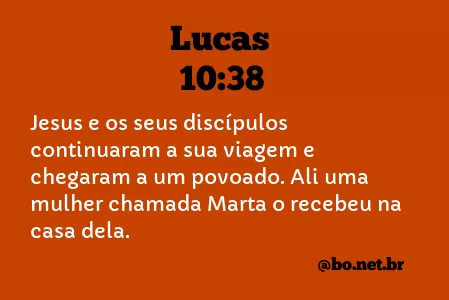 Lucas 10:38 NTLH