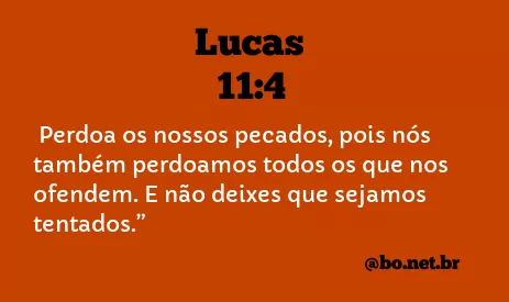 Lucas 11:4 NTLH
