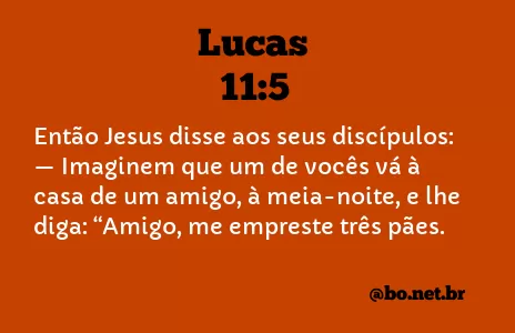 Lucas 11:5 NTLH