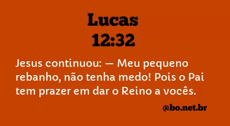 Lucas 12:32 NTLH