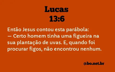 Lucas 13:6 NTLH