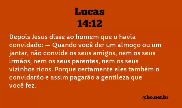 Lucas 14:12 NTLH