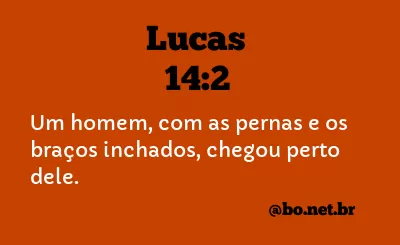 Lucas 14:2 NTLH