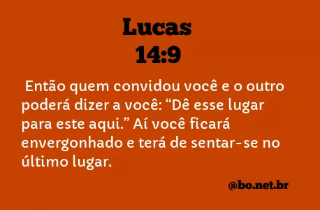 Lucas 14:9 NTLH