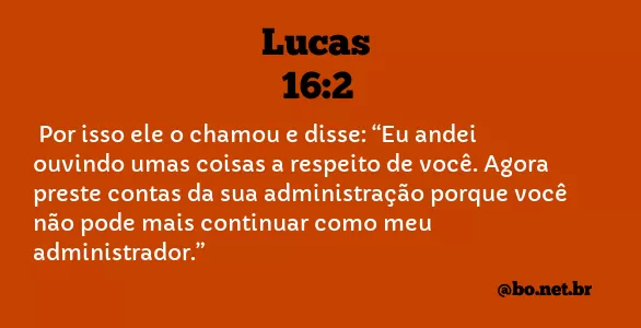 Lucas 16:2 NTLH