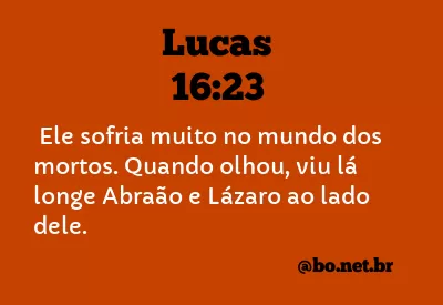 Lucas 16:23 NTLH