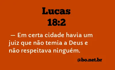 Lucas 18:2 NTLH