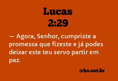 Lucas 2:29 NTLH