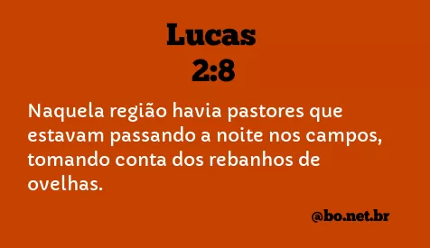 Lucas 2:8 NTLH