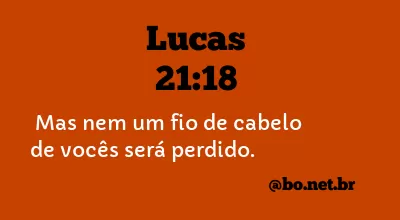 Lucas 21:18 NTLH