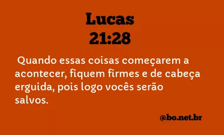 Lucas 21:28 NTLH