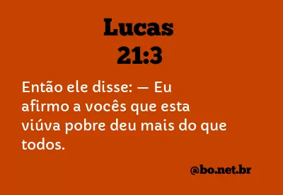 Lucas 21:3 NTLH