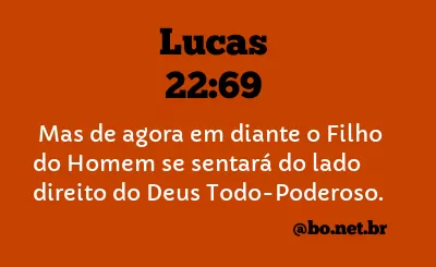 Lucas 22:69 NTLH
