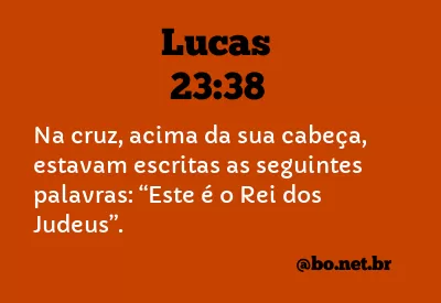 Lucas 23:38 NTLH